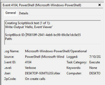 Disable ETW logging